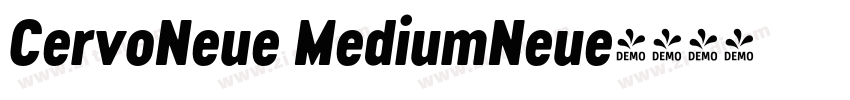 CervoNeue MediumNeue字体转换